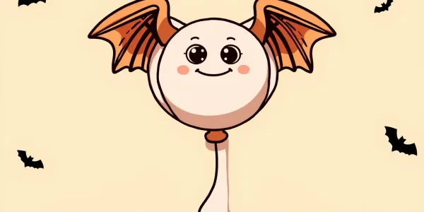 Fledermaus-Luftballon