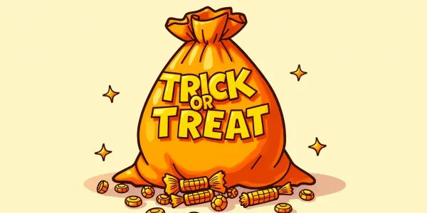 Süßigkeiten zu Halloween